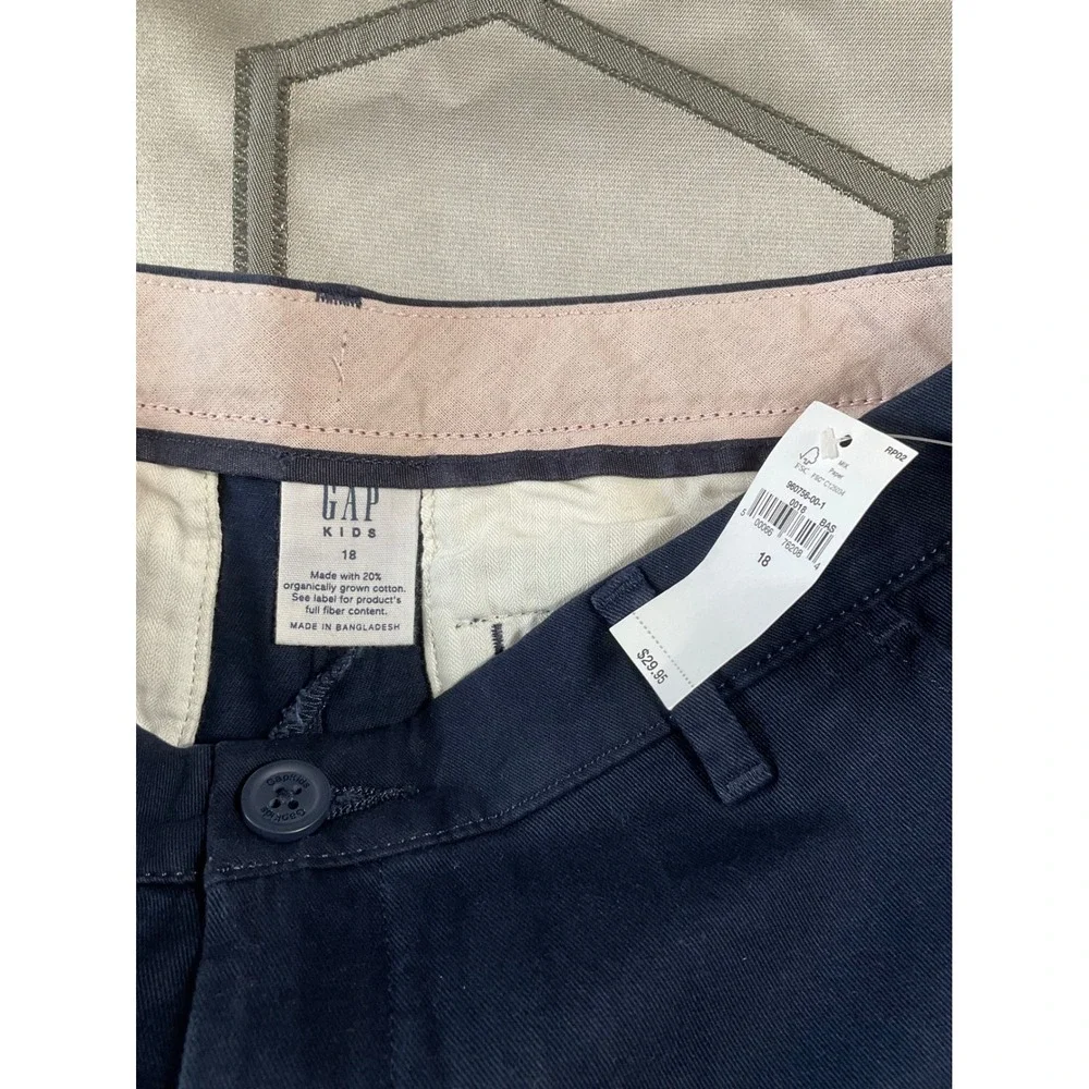 Gap Girls Blue School Uniform Shorts Sz 18
